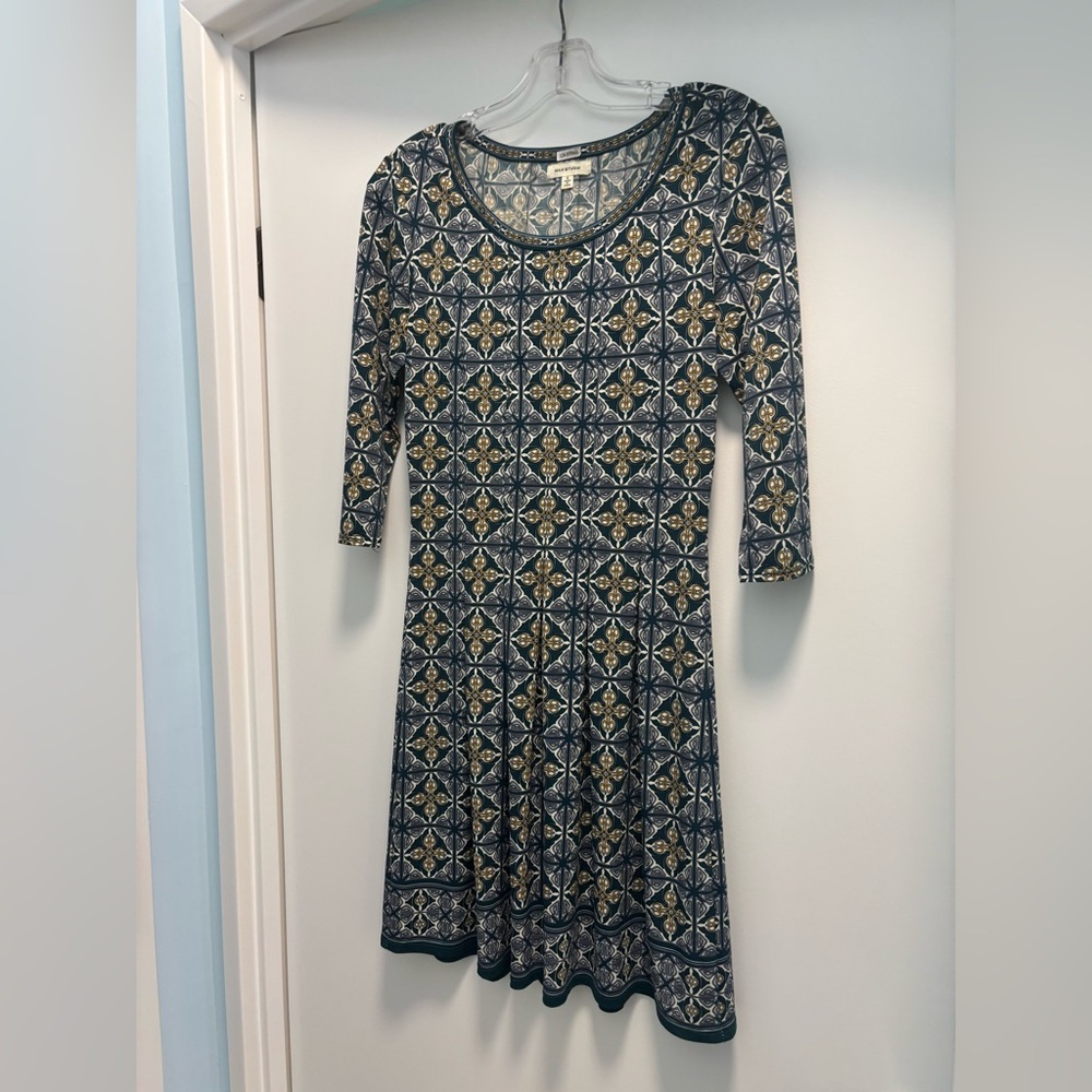 Patterned Dress by Max Studio